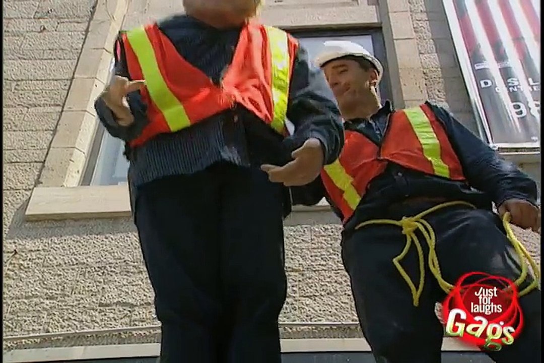 Worker Falls In Bin!