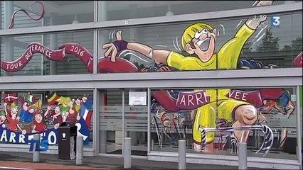 Un Tour des fresques à quelques jours du départ du Tour