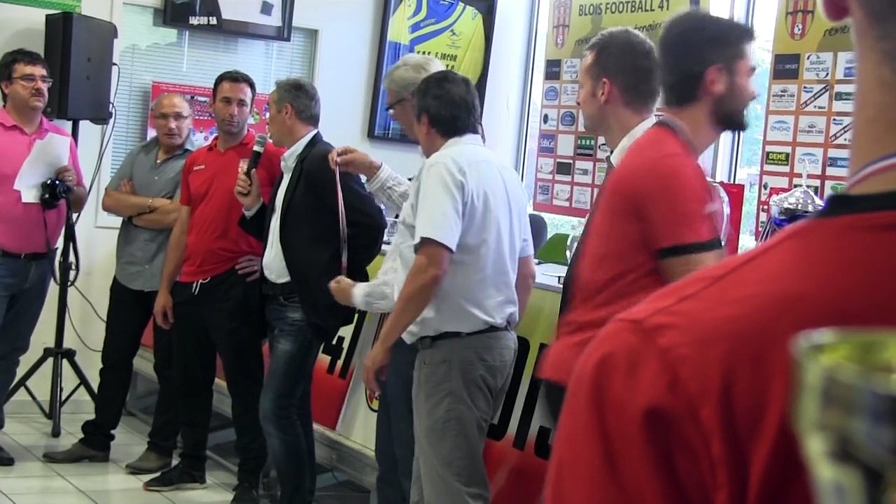 VIDEO. Le Blois Foot 41 reçoit ses trophées régionaux
