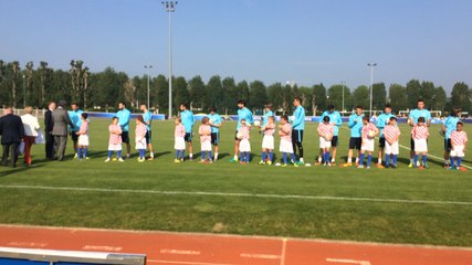 Croatie : Accueil des joueurs et début de l'entraînement