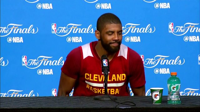 Kyrie Irving Practice Interview Warriors vs Cavaliers - Game 3 Preview June 7, 2016 NBA Finals
