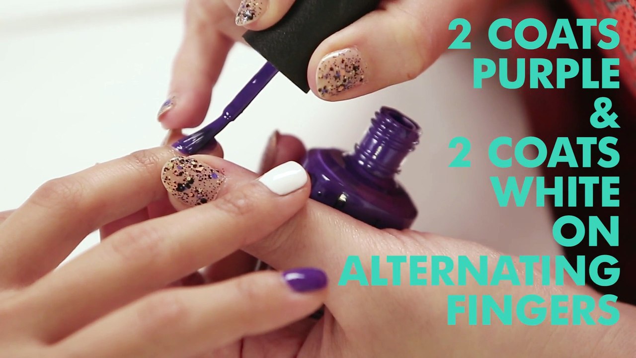 Ghost Nail Art Tutorial