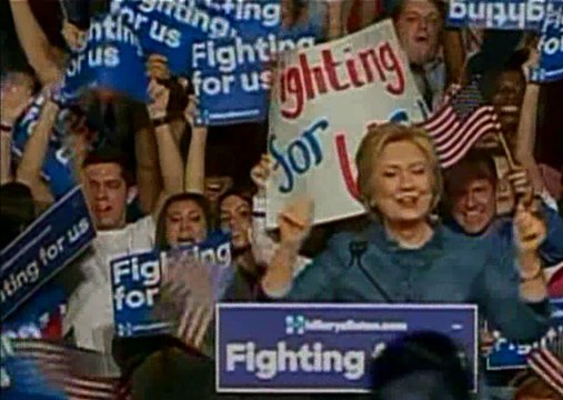 Hillary Clinton es la primera mujer candidata a la presidencia de E.E.U.U.