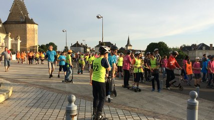 Spectacle de rue avec les Atlant'collèges