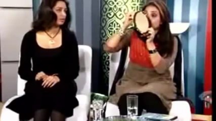 Iman Ali off the Camera Cleavage Closeup 2015