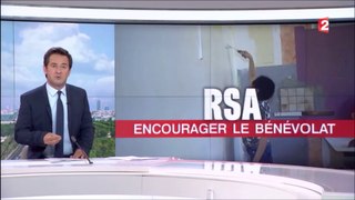 Dispositif bénévolat - RSA (France 2 - 13h, 7 juin 2016)
