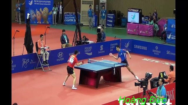 2016 table tennis Ma Long - Joo Se Hyuk