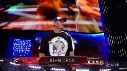 John Cena returns to WWE and officially enters WWE's New Era- Raw_ May 30_ 2016