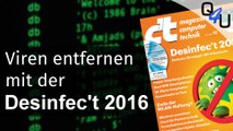 Viren entfernen mit der c't Desinfec't 2016 & Giveaway | QSO4YOU Tech