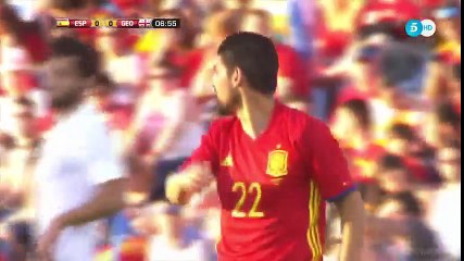 Spain vs Georgia Highlights & Full Match Video Goals 07.06.2016