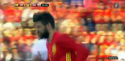 Spa 0 - 1 Geo Goals and Highlights Friendly Match 7-6-2016
