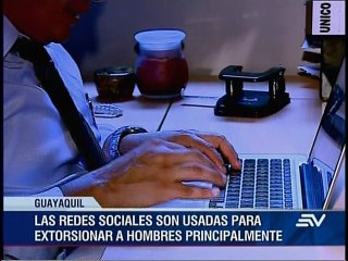 Extorsión a través de redes sociales