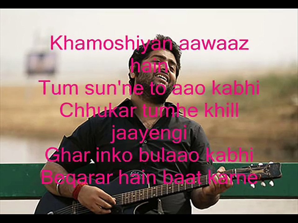 Khamoshiyan Song with Lyrics (Arijit Singh)   Khamoshiyan Hindi Movie Song