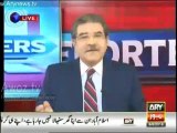 Sami Ibrahim Plays Video which Shows Tense Body Reactions of Ishaq Dar and Khawaja Asif in Front of COAS