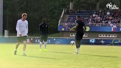 Les jongles de Pogba à l’entraînement