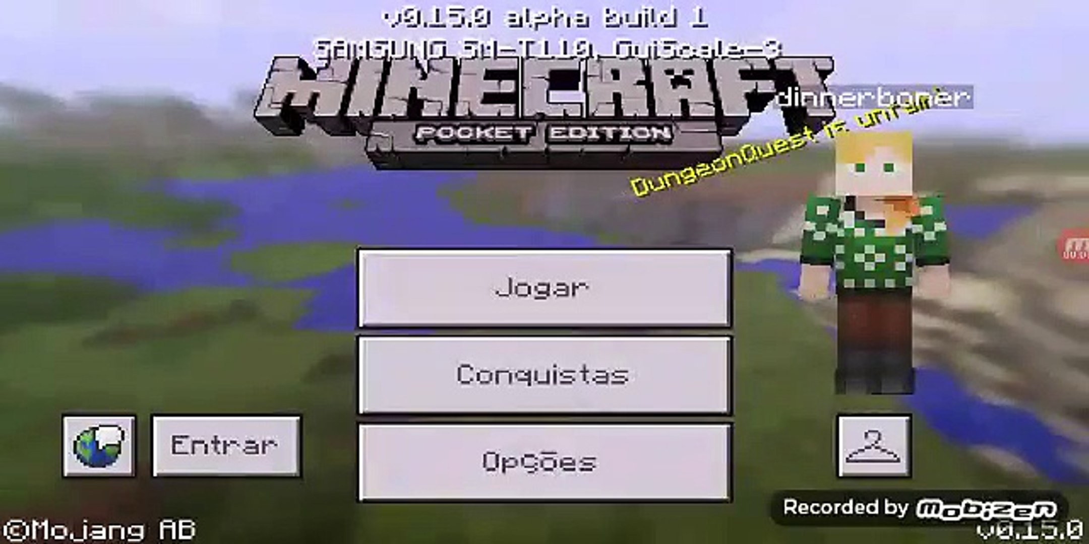 Minecraft Pe 0 15 0 Seeds Com Dungeu E Armadilha Video Dailymotion