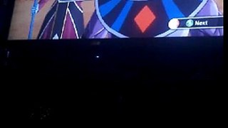 Fighting with Lord beerus and whis