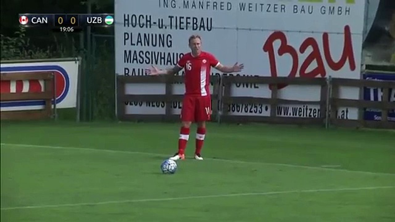 1-0 David Edgar Goal - Canada 1-0 Uzbekistan - International Friendly Game 07.06.2016