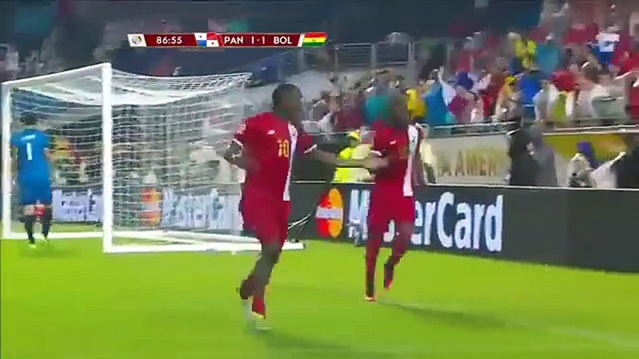 2-1 Segundo Gol de Blas Pérez - Panama vs Bolivia – Copa América 06.06.2016