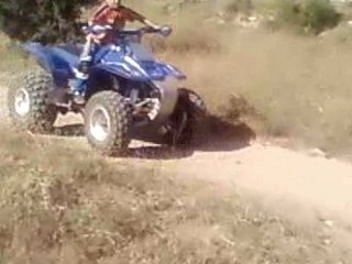 warrior 350 yamaha pilote a 5 ans