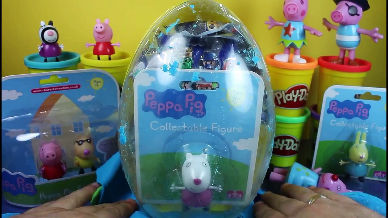 Peppa Pig Ou Gigant Plin cu Jucarii Surpriza (by DdinC)