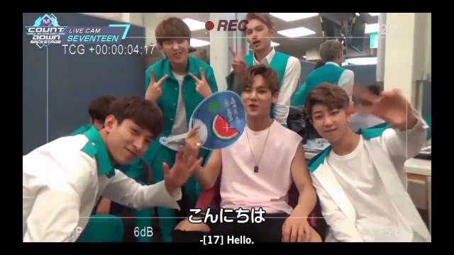[ENG] 160605 SEVENTEEN Backstage @ MCountdown