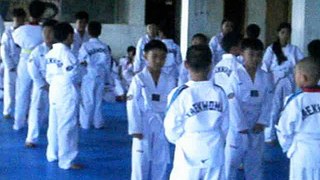 arizel the taekwondo kid..self defense @ roxas, isabela