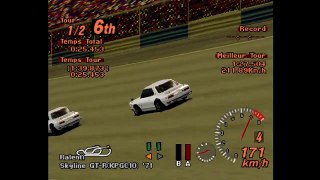 Gran Turismo 2 Replay n°2: Nissan Skyline GTR '71 (KPGC10)