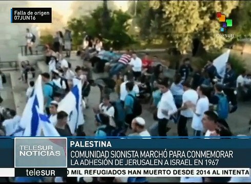 Marcha de judíos arruina preparativos de palestinos por el Ramadán