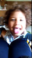 Beautiful kids singing silly songs