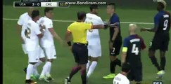 Fight in Match - USA 3-0 Costa Rica -07-06-2016
