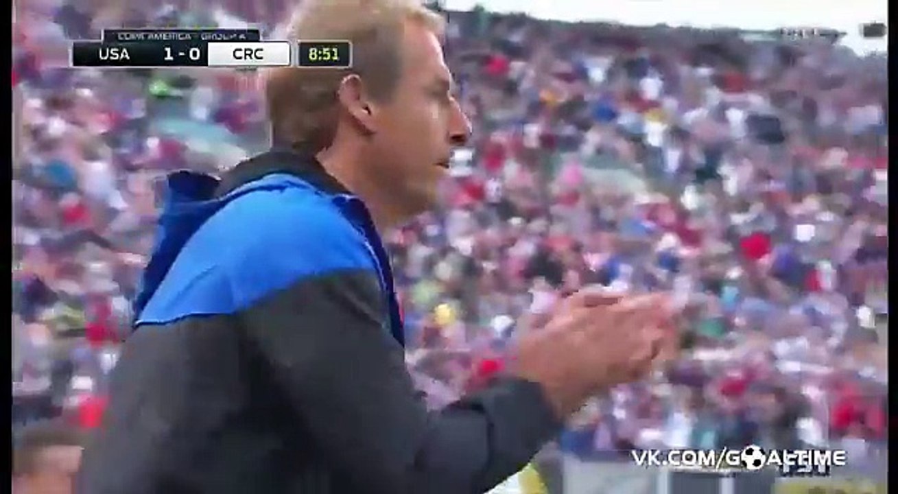 United States vs Costa Rica 4-0 All Goals & Highlights HD 07.06.2016