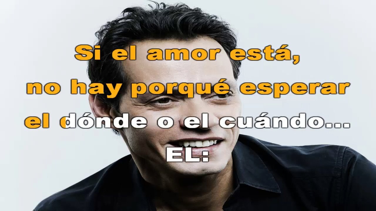 Marc Anthony - Escapemonos