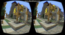 Minecraft: Oculus Rift Dk2 -Multiplayer- Looking around the TNA Server