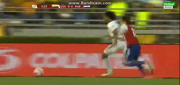 Juan Cuadrado super Skills - Colombia 0-0 Paraguay - 07-06-2016