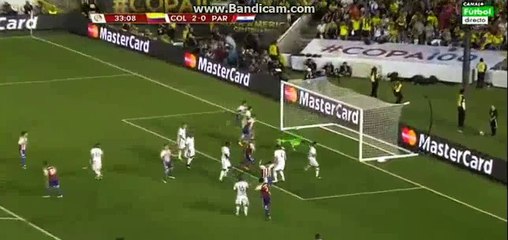 Paraguay Gol Anulado  -Colombia 2-0 Paraguay - 07-06-2016