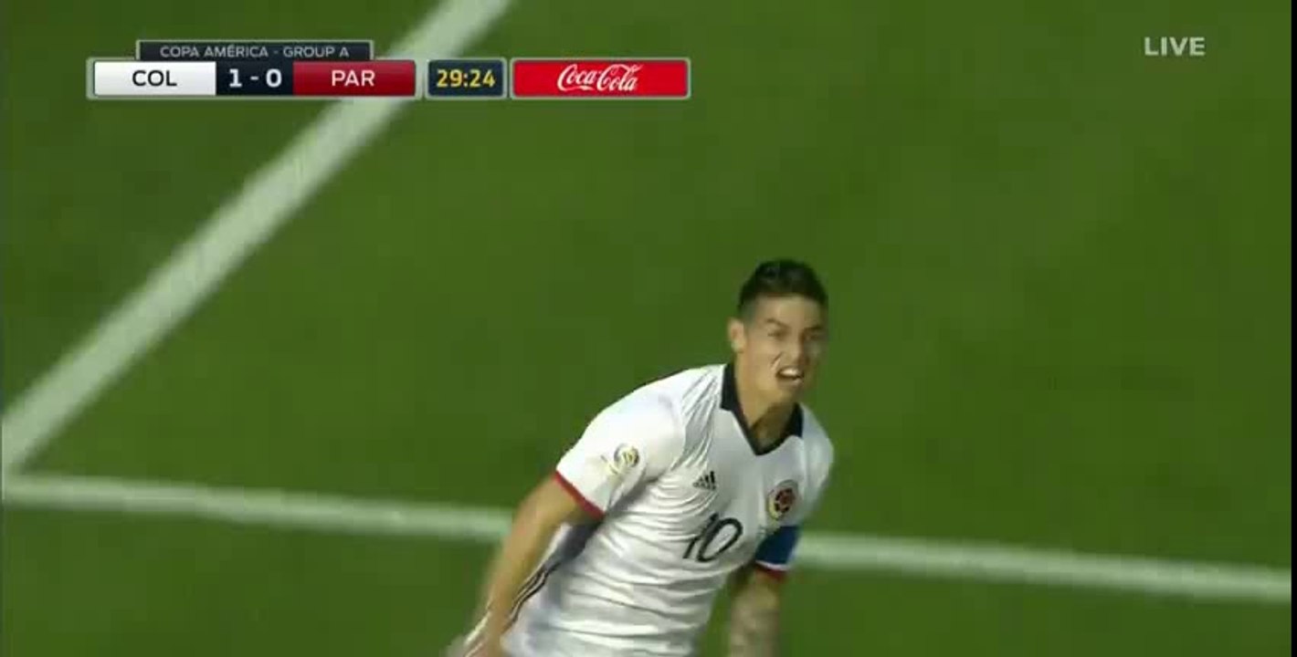 James Rodríguez Goal HD - Colombia 2-0 Paraguay 07.06.2016