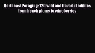 Read Northeast Foraging: 120 wild and flavorful edibles from beach plums to wineberries Ebook