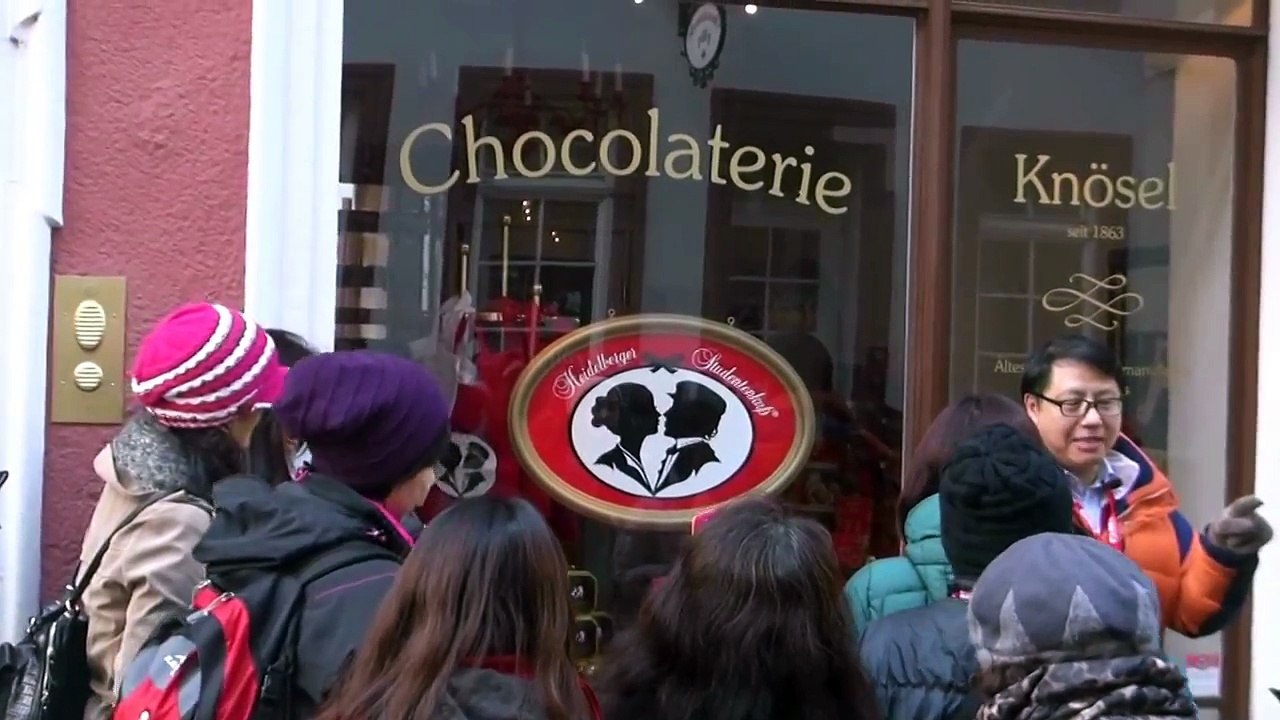 德瑞10日遊2014/2/16 海德堡HEIDELBERG 城區