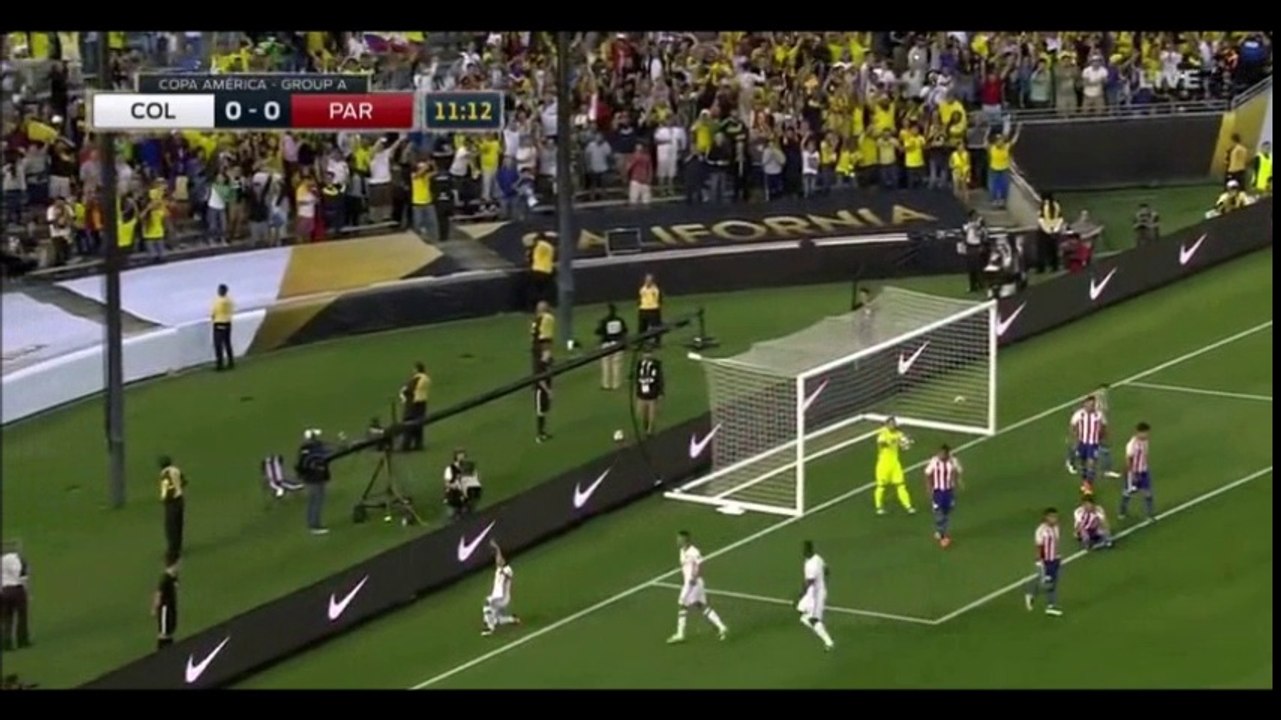 Colombia vs Paraguay 2-0 1st Half All Goals & Highlights HD 07.06.2016