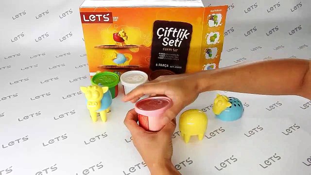 lets-oyun-hamuru-setleri ciftlik-seti