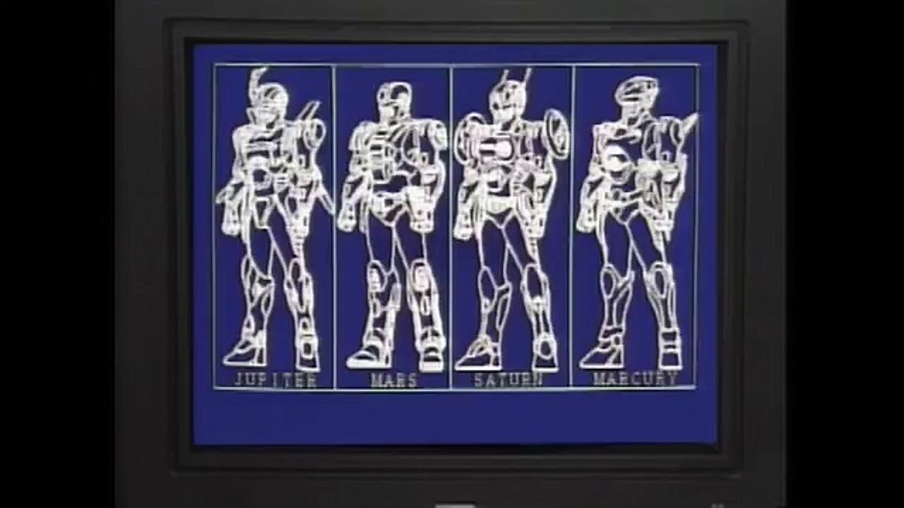 電脳警察サイバーコップ　装着・変身シーン