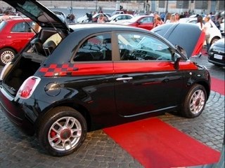 Nouvelle Fiat 500 - Piazza del Popolo