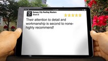 Roof Repair: Kansas City Roofing Masters (816) 298-8178 Remarkable5 Star  Review by Brent B.
