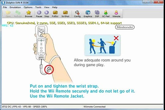 Games Island on Dolphin v2.0 - Nintendo Wii Emulator