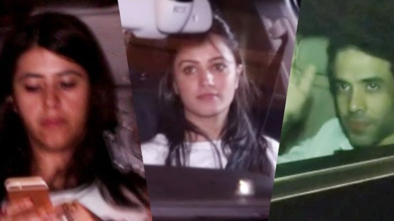 Ekta Kapoor's Birthday Party | Tusshar Kapoor, Anita Hassanandani