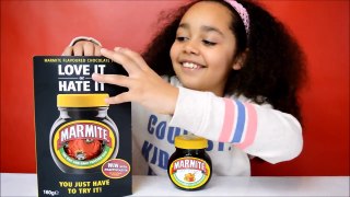 Toys Kids -  Marmite Easter Egg Challenge Super Disgusting Chocolate!! Candy & Sweets Review