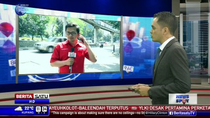 Pembangunan Tiang Pancang Semanggi, Jalur Cepat dari Sudirman Ditutup