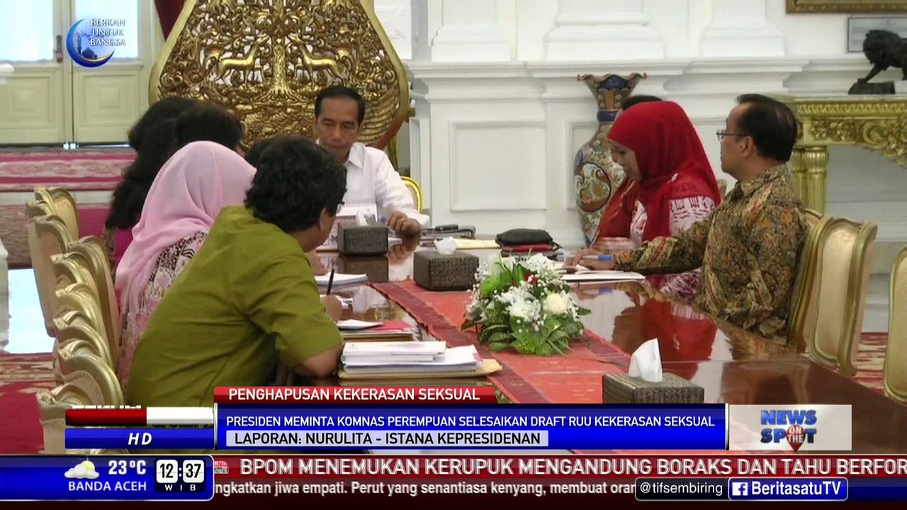 Presiden Minta Komnas Perempuan Selesaikan Draft RUU Kekerasan Seksual
