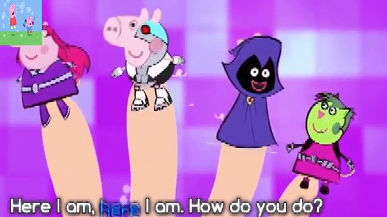 Peppa Pig Transforma la pata Patrulla dedo de la familia - Peppa Pig Inglés Episodios